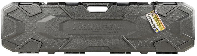 Flambeau 5013SN Double Coverage Gun Case Black Polymer 50" Weatherproof