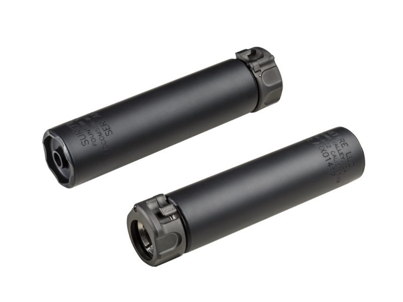 SureFire SOCOM556-RC2 5.56mm 6.2in Black Suppressor Fast Attach