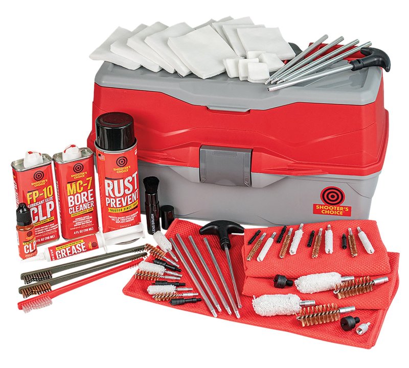 SHOOTERS Bullseye Box 900MC Multi Universal Cleaning Kit