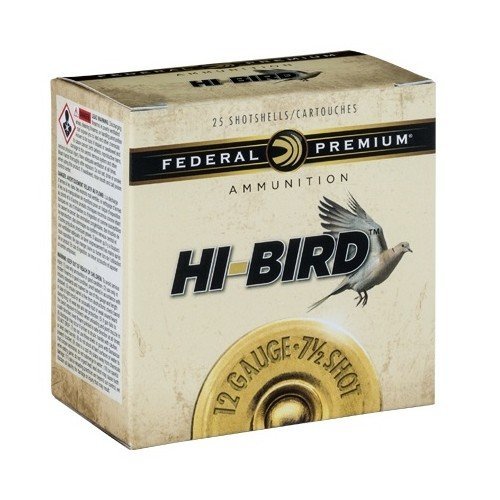 Federal Premium HVF12H 12 Gauge 2.75 in 1.25 oz 7.5 Shot 25 Rounds