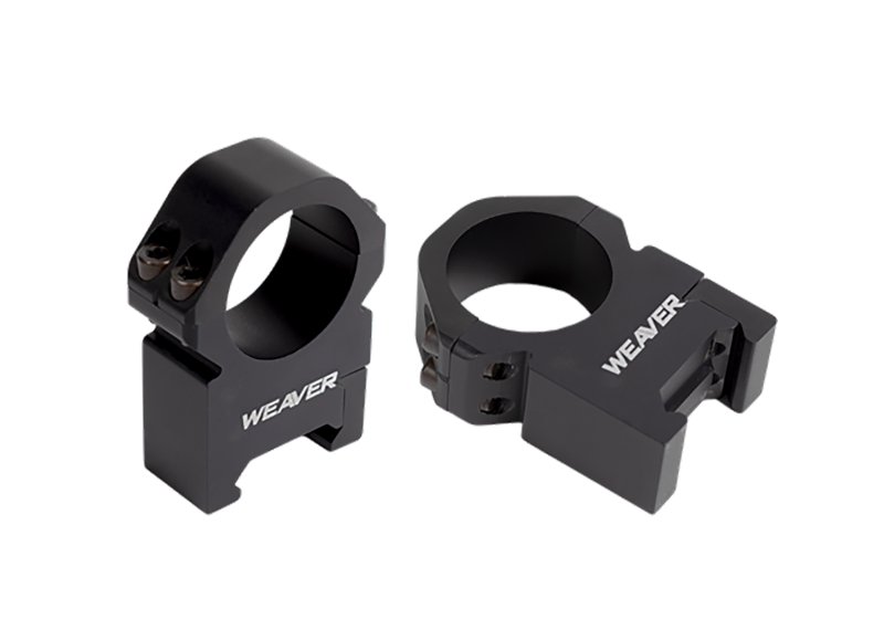 Weaver Precision Rings Scope Mount Matte Black 1 In High