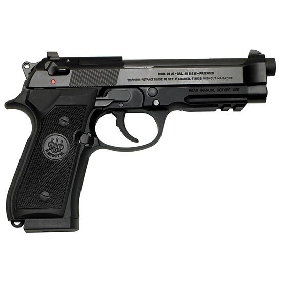 Beretta 96A1 40 S&W 4.9 in Black 10 Round SA/DA Pistol