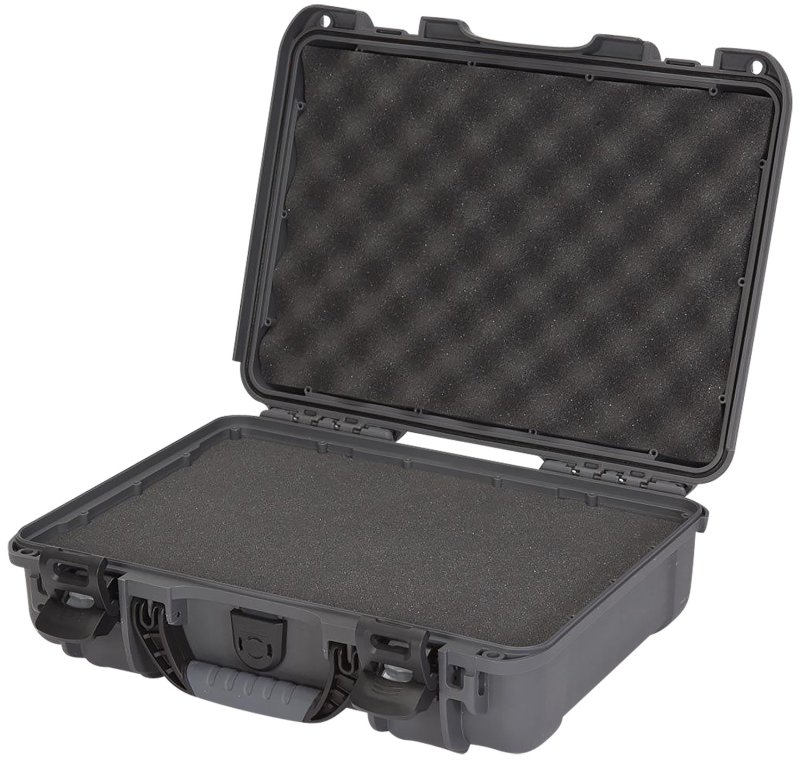 Nanuk 9101007 Waterproof Hard Case Graphite Resin with Foam Padding