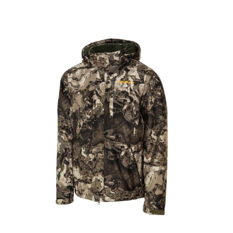 Muddy MUD-WTP-SHJKT-VCG-S TRX Waterproof Sherpa Fleece Jacket Grey S