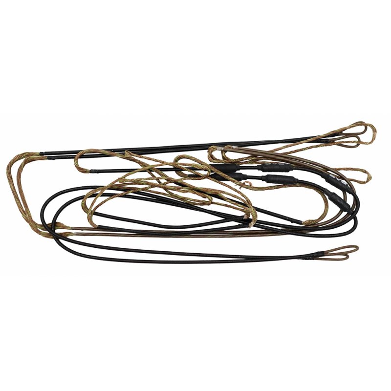 GAS Bowstrings Ghost XV String and Cable Set Elite Basin Camo Black