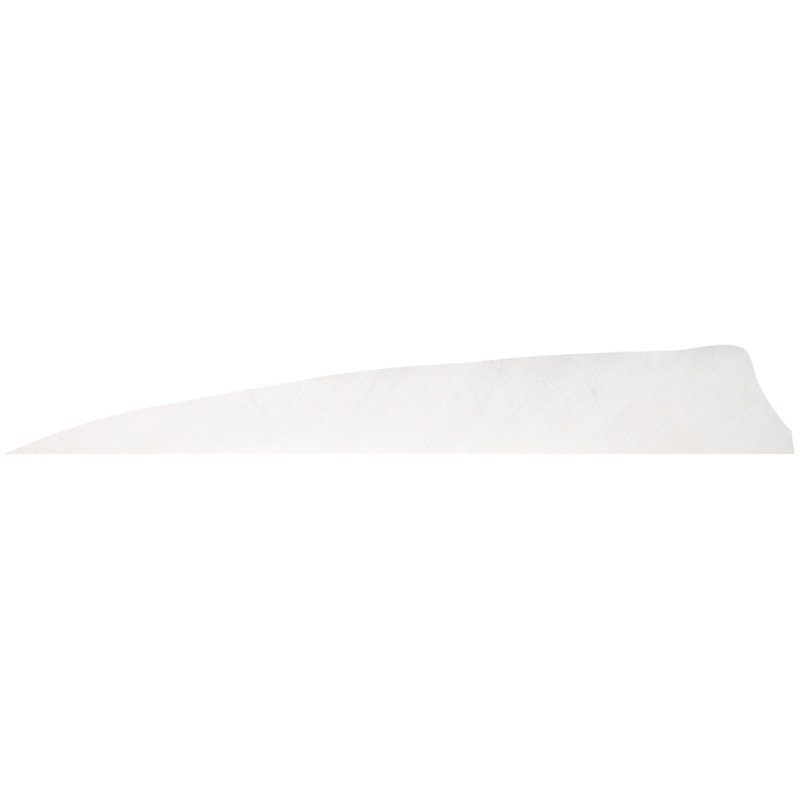 Gateway 400RSSFW-100 Shield Cut Feathers White 4" RW 100 Pack