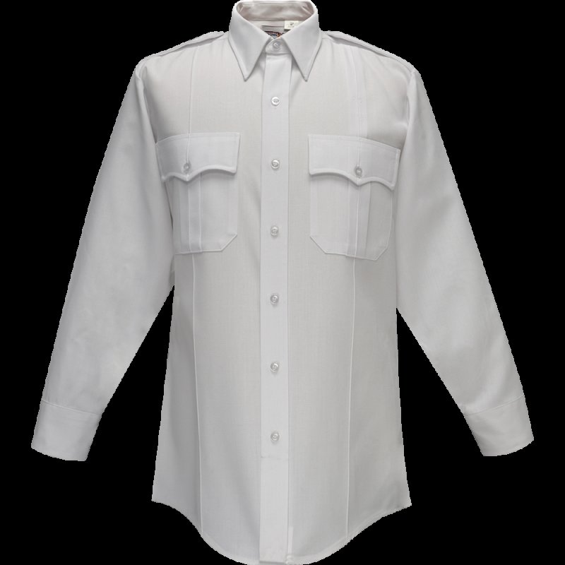 Flying Cross Deluxe Tropical Long Sleeve Shirt Pleated Pockets (UPC 073937)
