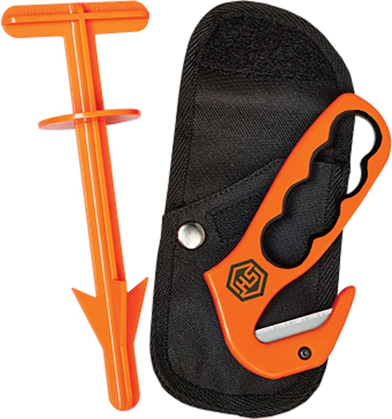 HS Precision Butt Hook Combo Replaceable Blade Blaze Orange