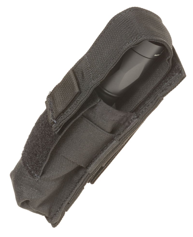 Tacshield T4001BK Suppressor/Light Pouch 1000D Cordura Nylon Black