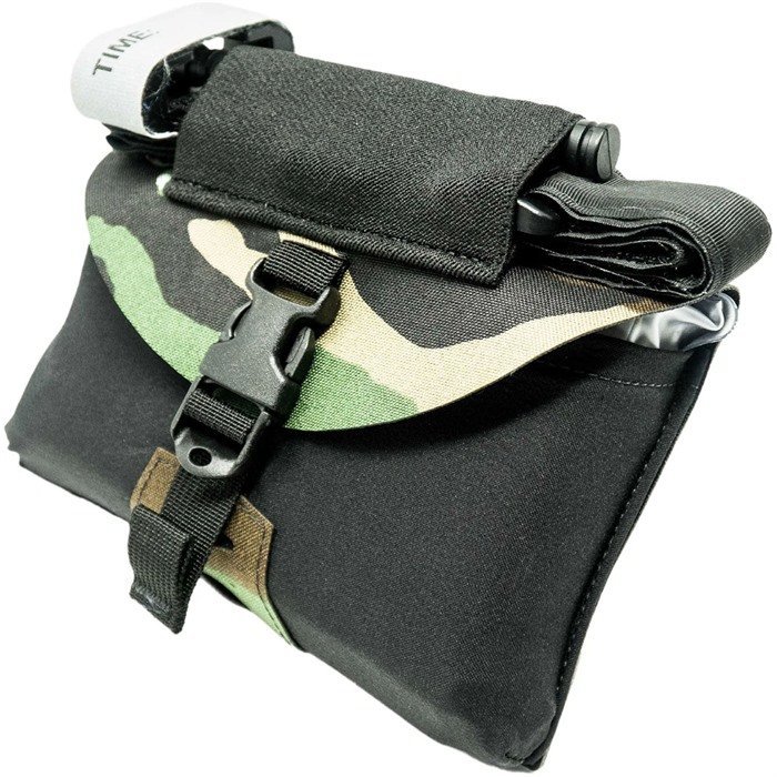 GBRS Group GEAR-IFAS-WD Individual First Aid System Pouch Woodland