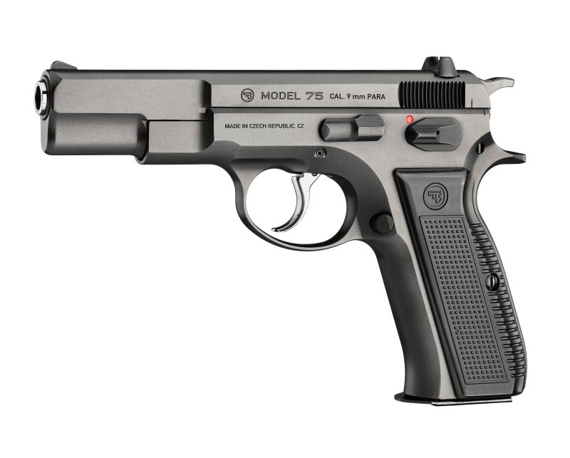 CZ 75 Legend Pistol 9mm 4.6 in. Blued w/ Manual Safety 16 rd.