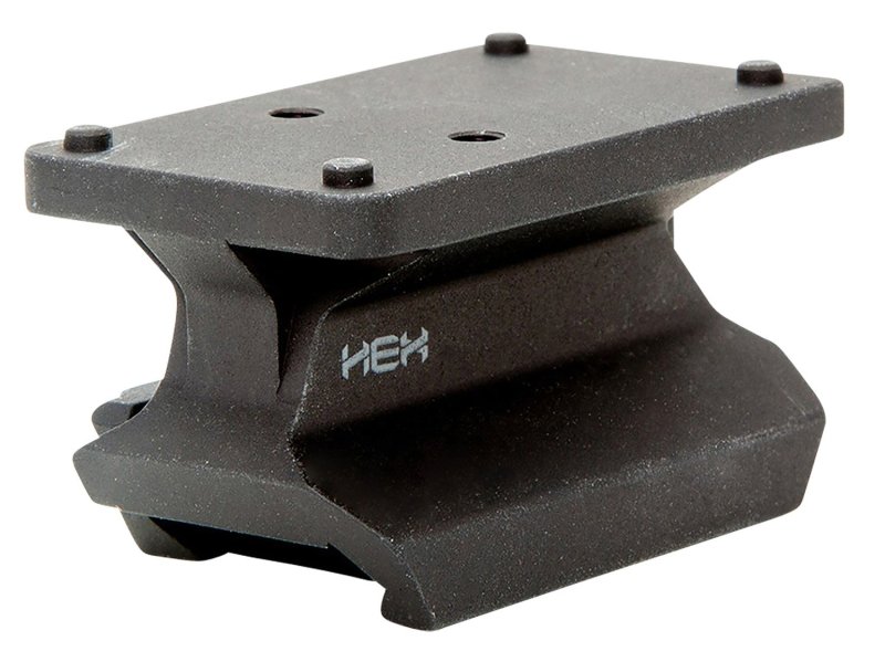 SPG GE5077MIN13RM Riser Mount Matte Black Aluminum Rail
