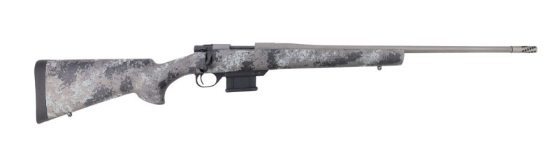 Howa M1500 Fence Line 22 ARC 20 In Heavy Threaded Light Grey Camo