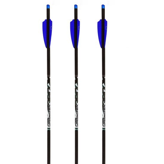 Carbon Express 52539 D-Stroyer 380 Crossbolt 3pk Dual Spine BuffTuff