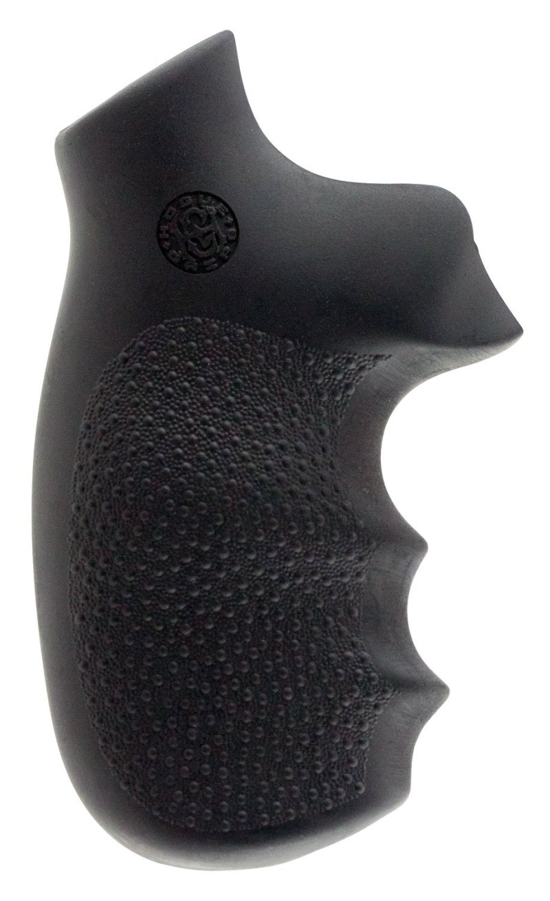 Hogue 48000 Overmolded Rubber Monogrip Black Finger Grooves