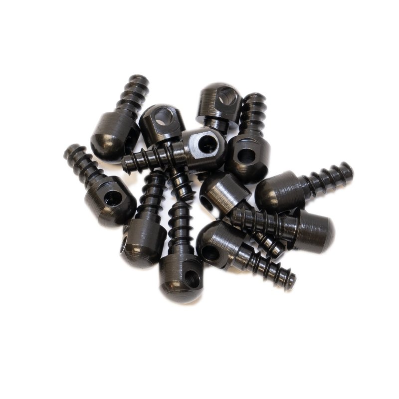 Grovtec GTHM60 1/2 In Wood Screw Swivel Studs Bulk Pack 12/ct