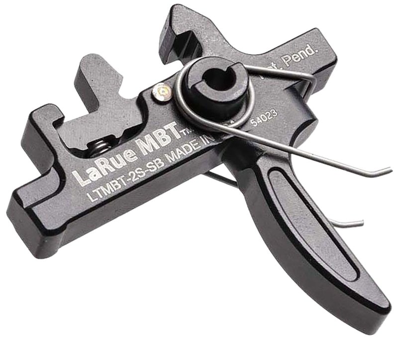 LaRue Tactical LTMBT2SSB MBT-2S Black Two-Stage Trigger 4.5 lbs AR10/AR15