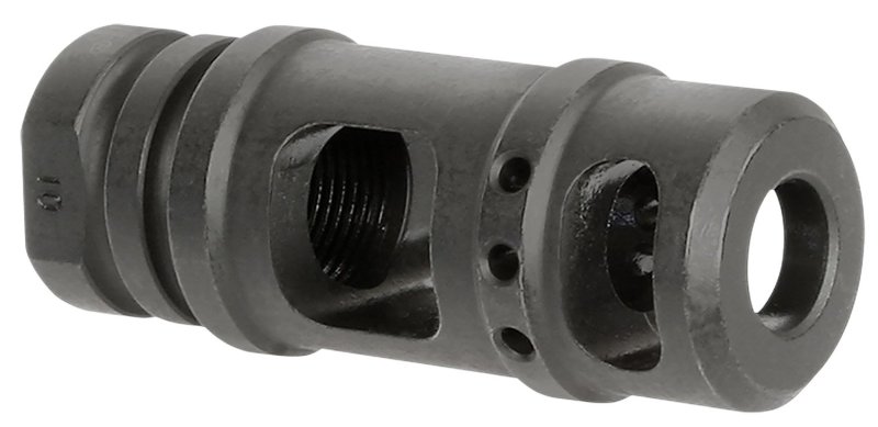 Midwest Industries MI-MB10 .357 Caliber Two Chamber Muzzle Brake Black