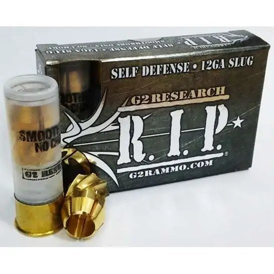 G2 Research G00627 R.I.P. 12 Ga 2-3/4" 1430 fps Fragmenting Slug 5ct