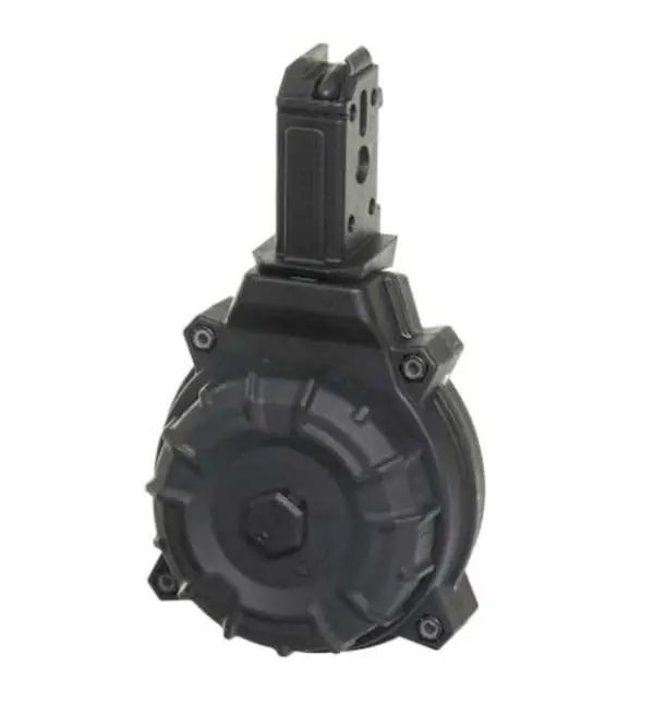 ProMag DRM-A22 CZ Scorpion EVO 9mm 50-Round Drum Magazine Black