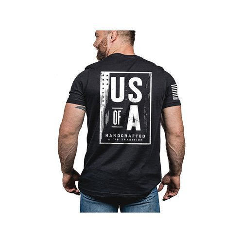 Nine Line US of A Men's Tee Black Small