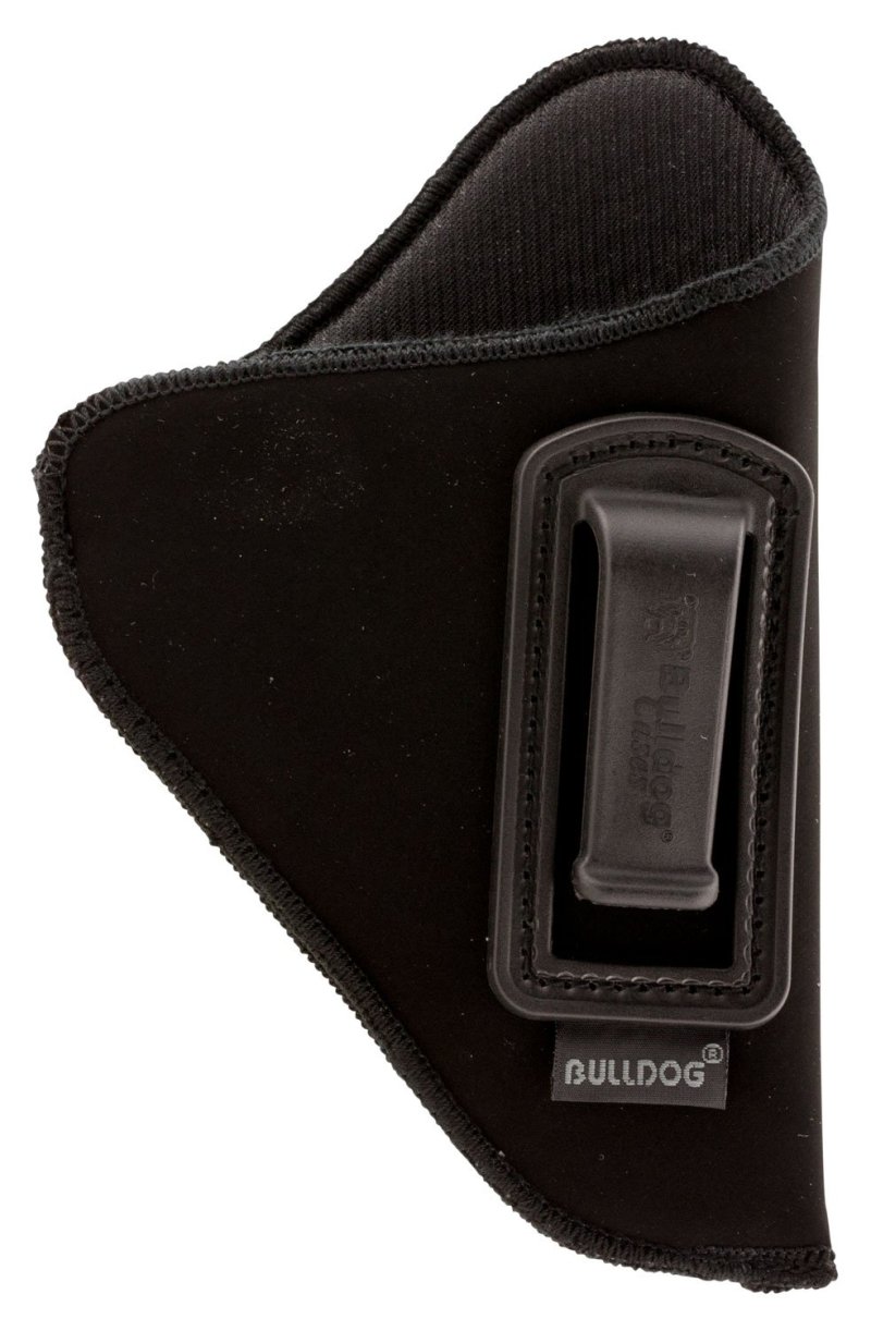 Bulldog DIP224 Deluxe IWB Holster Black Suede 2"-2.5" Revolver Right Hand