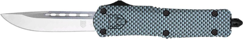Cobratec FS3 OTF Knife Carbon Fiber 3" D2 Drop Point MCFFS3DNS