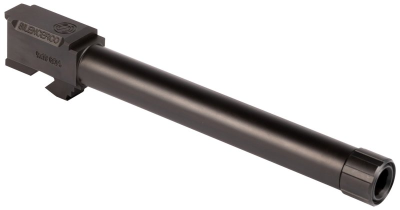 SilencerCo AC860 Threaded Barrel 9mm Luger 5.31 in Black Nitride