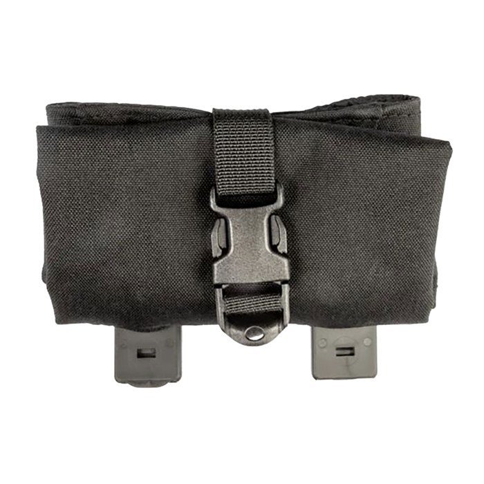 Grey Ghost Gear Roll Up Dump Pouch Black MOLLE-Compatible