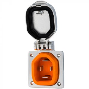 SmartPlug 50 Amp Boat & RV Inlet - Stainless Steel