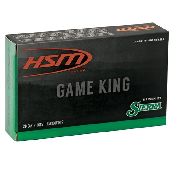 HSM Game King Hunting 284 Win 160 gr Sierra GameKing SGSBT 20/25