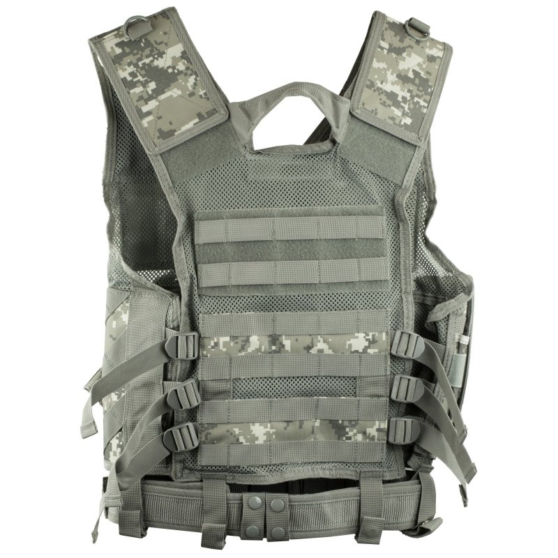 NcSTAR CTV2916D Tactical Vest Digital Camo PALS M-2XL Pistol Belt