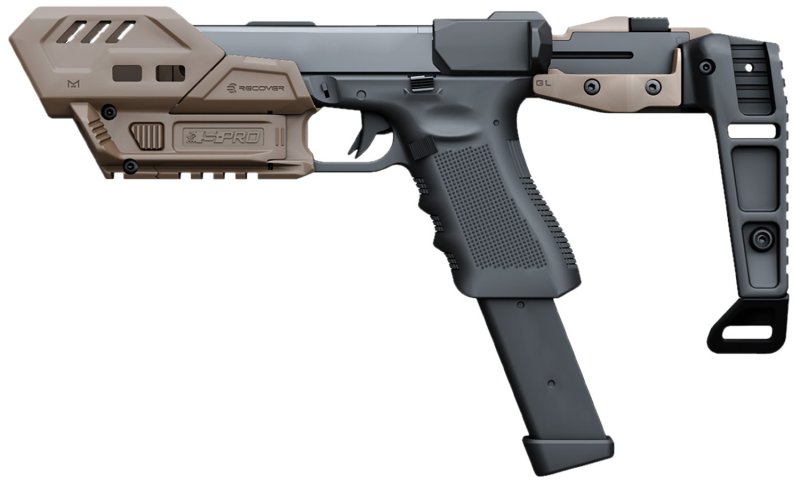 Recover Tactical SPROMGB02 S-Pro MG Conversion Kit Glock Tan MLOK