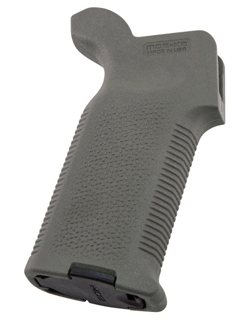 Magpul MOE-K2 Grip MAG522-ODG Aggressive Texture OD Green Polymer