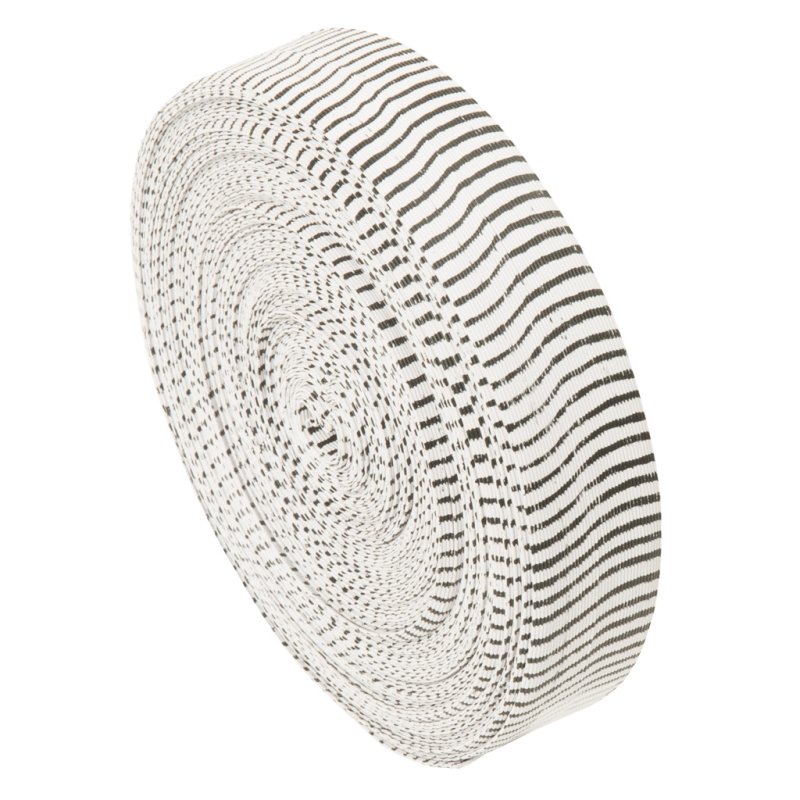 October Mountain VIBE String Silencer 85 ft White/Black