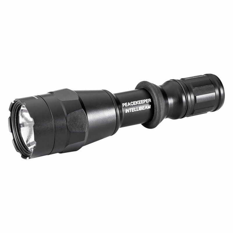 SUREFIRE P1RZ DF INTELLIBEAM W/GRIP RING 1500LM BLACK (BATT INC)