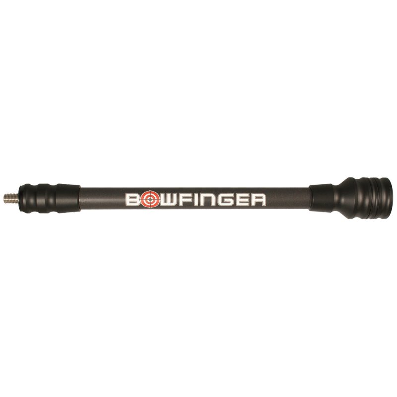 Bowfinger 4402BL Ultimate Hunter Stabilizer Black 10" Carbon Fiber