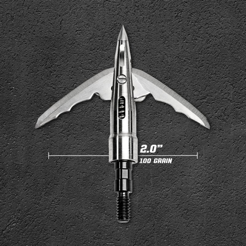 Bowmar Beast Titanium Mechanical Broadhead 100 gr. 2 in. 3 pk.
