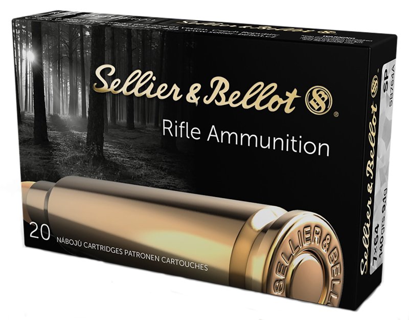 Sellier & Bellot SB764A 7x64mm 140gr Soft Point 20 Rounds