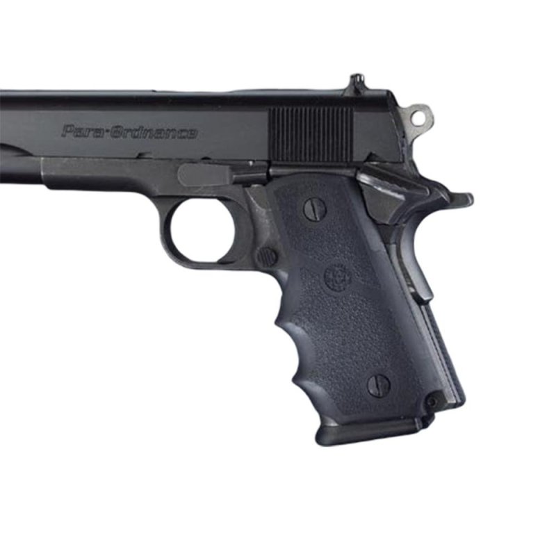 Hogue 11000 Para Ordnance P-13 Rubber Grip Finger Grooves