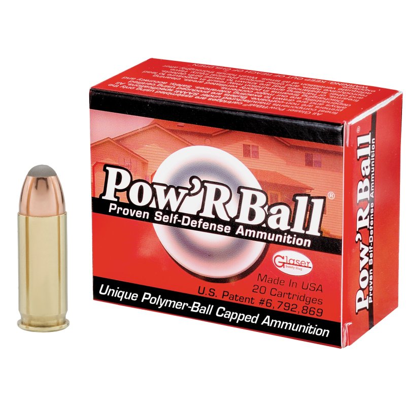Corbon PB38X100 Pow'rBall 38 Super +P Ammo, 100 Grain, 20 Rounds