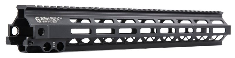 Geissele 05-286B Super MK8 M-Lok Rail 15" Aluminum Black AR15/M16/M4