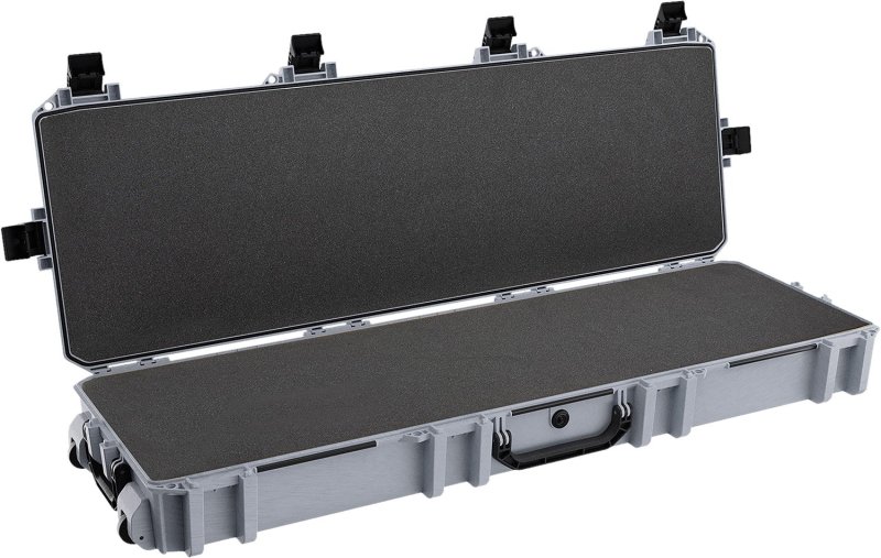Pelican VCV800-0000-GRY Vault Double Rifle Case with Wheels and Foam 53"
