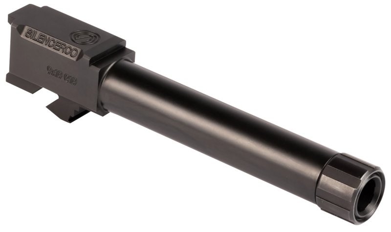Silencer Co AC862 Threaded Barrel 1/2x28 for Glock 19, 416R Stainless Steel