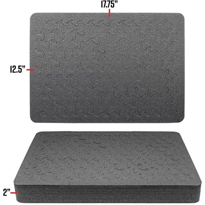 EYLAR RAGAR FOAM INSERT 17.75"X12.5" FOR 20" CAMERA/DRONE CS