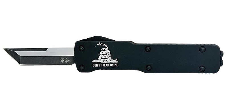 TEMP CADTOM221 Tanto Black Aluminum Tactical Dagger