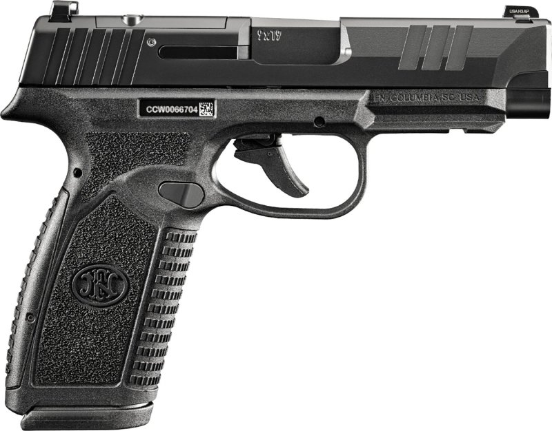 FN America 66-101763 Reflex XL 9mm Pistol 10+1 Tritium Dot Sights Black