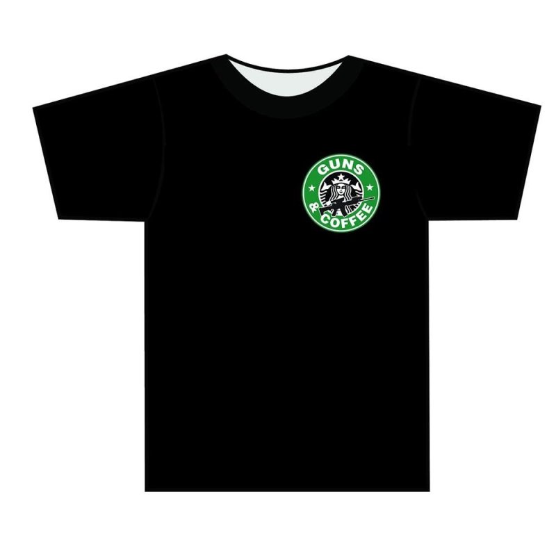 p Guns &amp Coffee Ar/M4 T Shirt /p Tuff Products