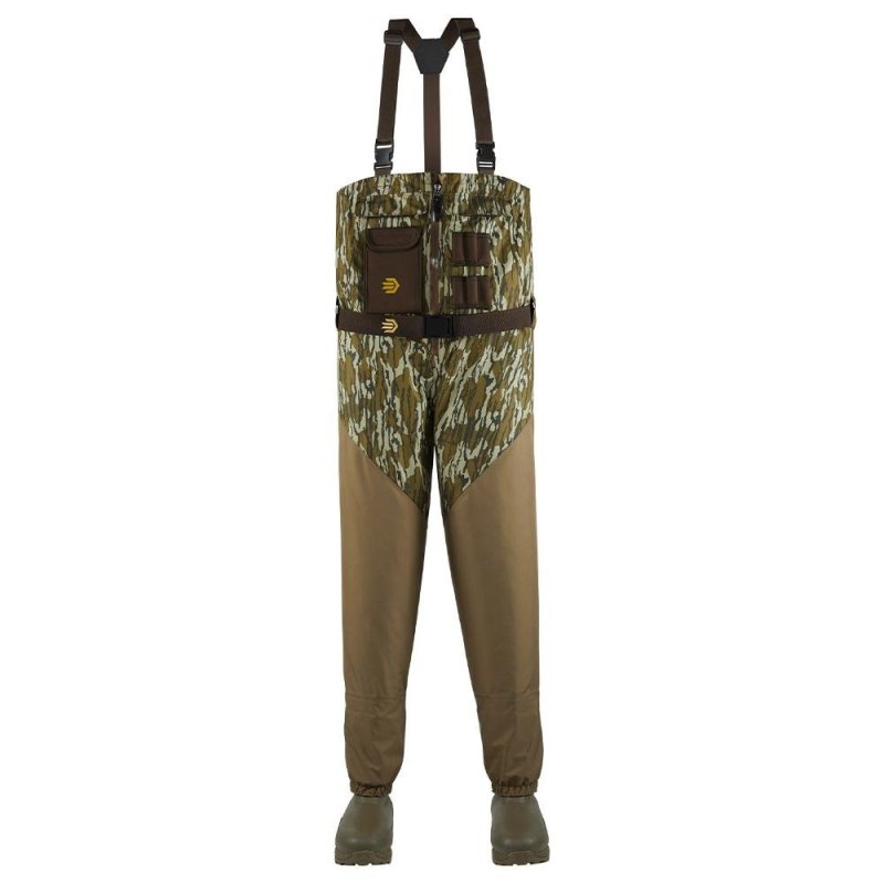 LaCrosse 725363-08 Alpha Agility Waders, Front Zip, Mossy Oak, Size 8