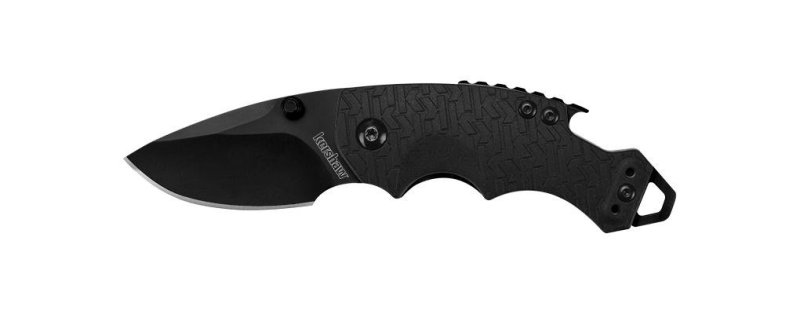 Kershaw 8700BLK Shuffle 2.4 In Folding Knife Black Oxide 8Cr14MoV